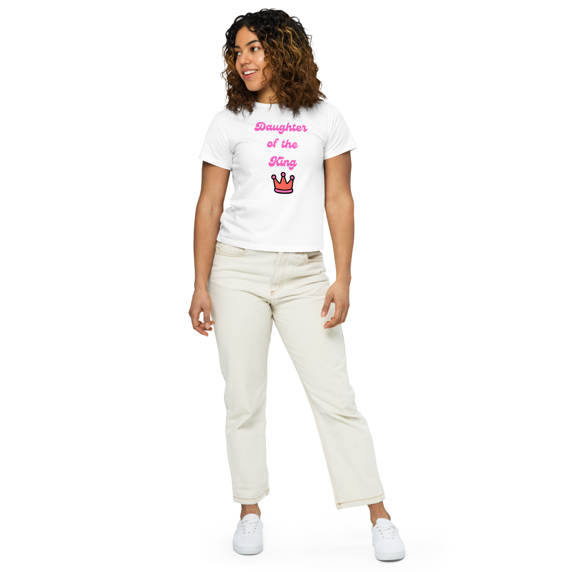 Daughter of the King - Women’s High-Waisted T-Shirt
