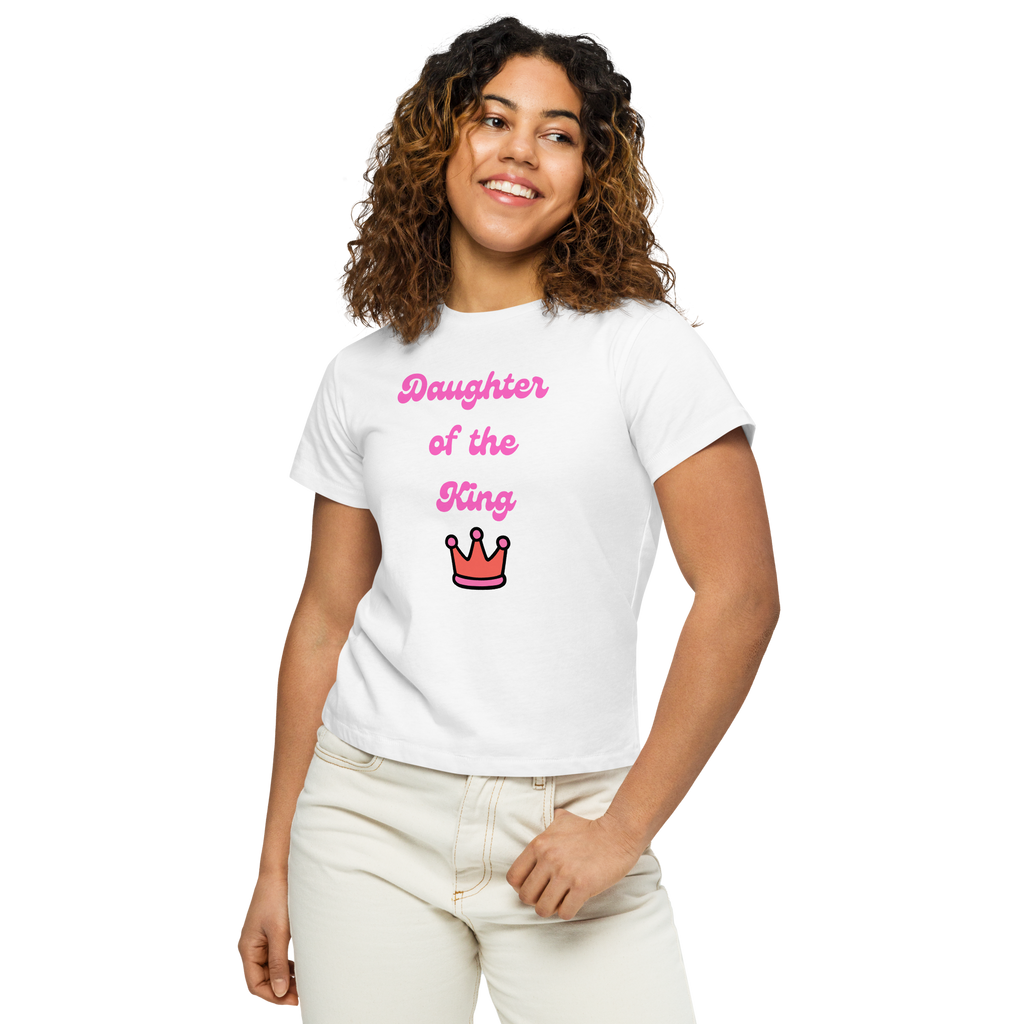 Daughter of the King - Women’s High-Waisted T-Shirt
